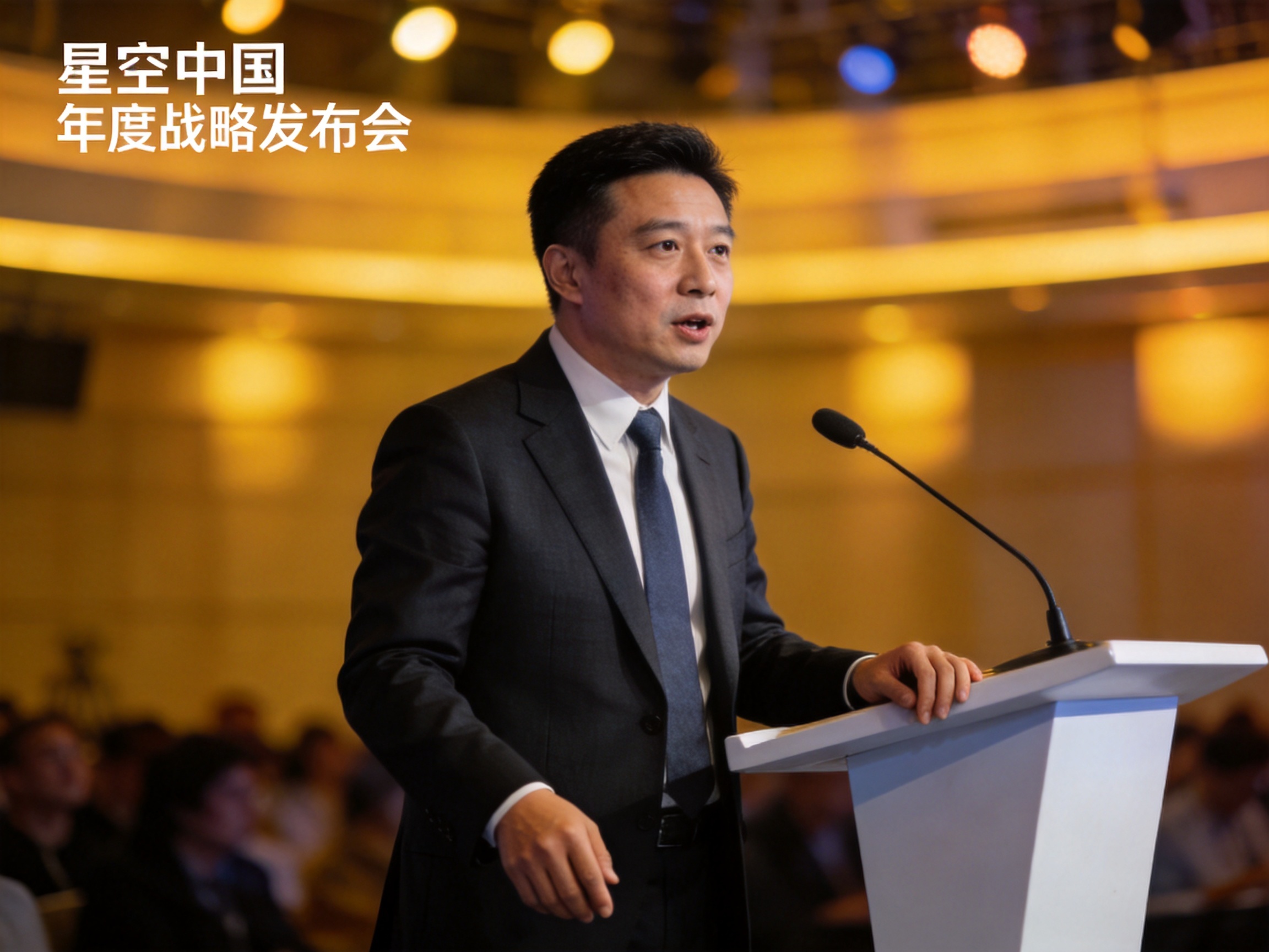 星空中国年度战略发布会现场